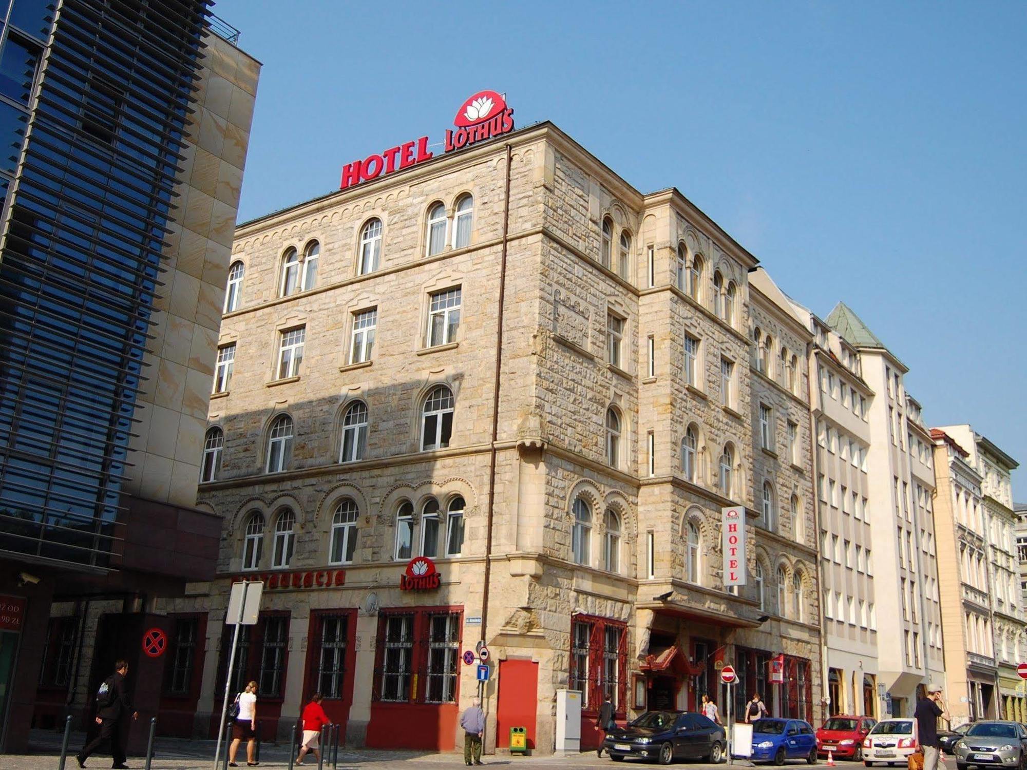 Hotel Lothus Breslavia Exterior foto
